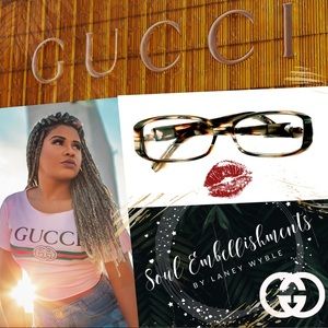 ✨RARE Vtg🇮🇹Gucci Pearl Tortoise Designer Frames✨